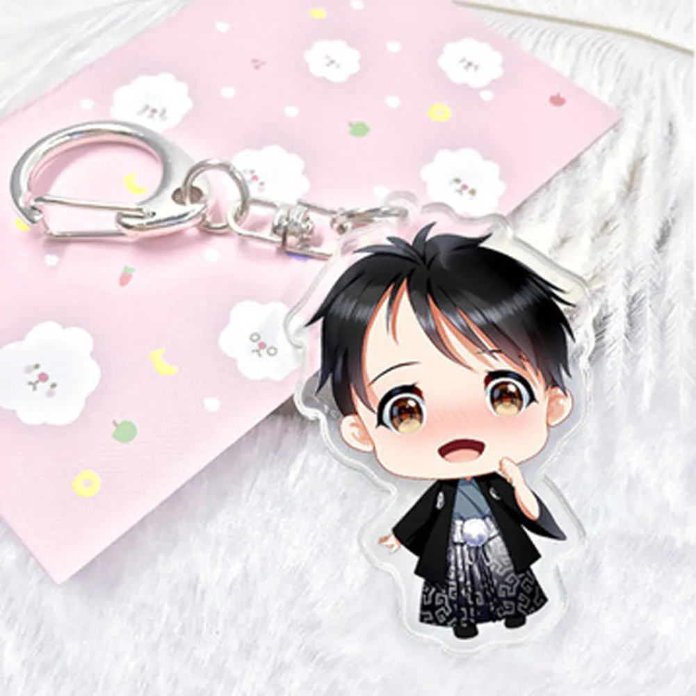 Новый аниме Yuri! На льду брелок Виктор Никифоров Юрий подвеска katsuki Keyring