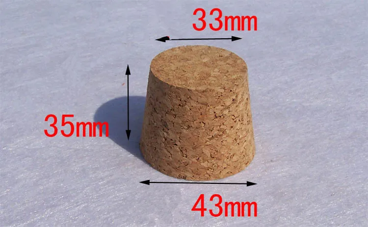 43*33*35 мм винные стеклянные бутылки стопор, пробковые подарочные крышки для бутылок