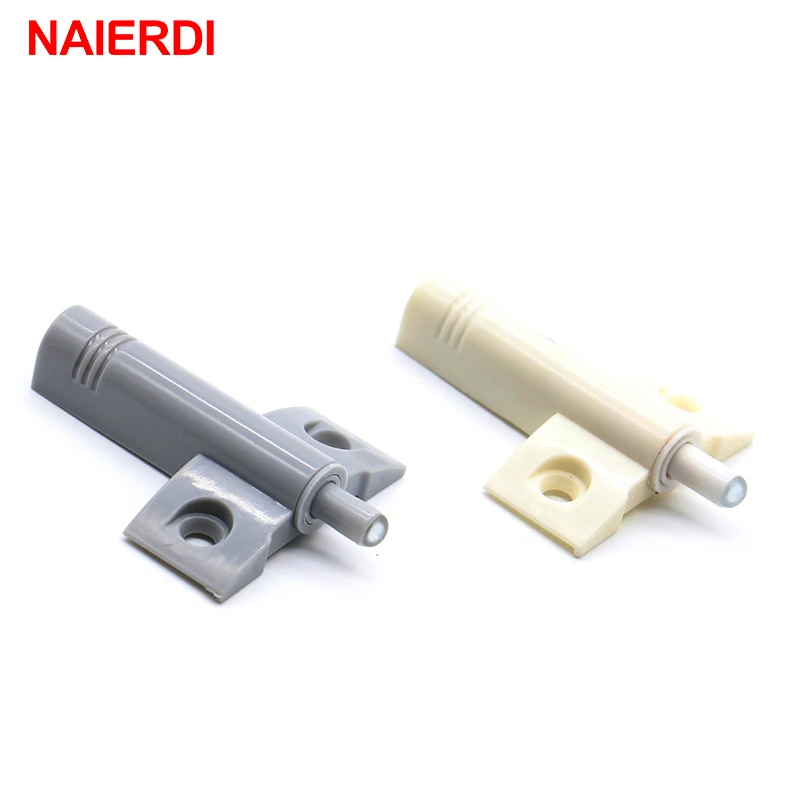 NAIERDI 5Set/Lot Kitchen Cabinet Catches Door Stop Drawer Soft Quiet Closer Damper ers With Screws For Furniture Hardware