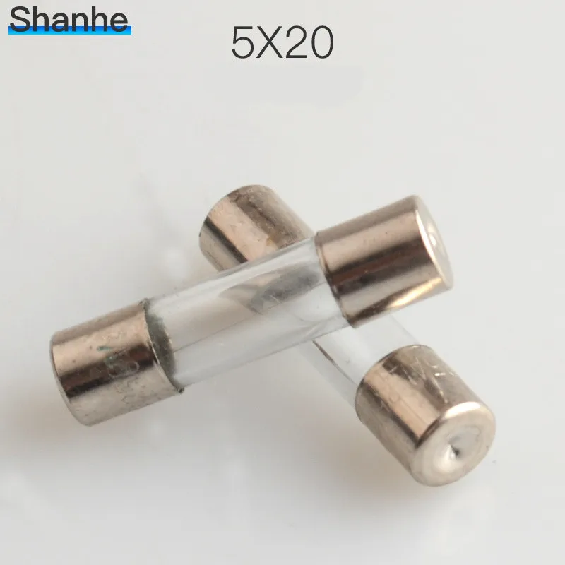 Плавкий предохранитель 5*20 мм 250V 0.25A 0.3A 0.5A 0.75A