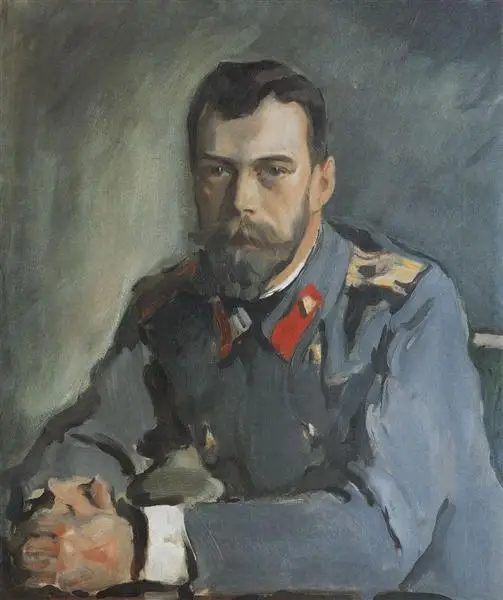 Emperor of All the Russias Nicholas II Nikolai II of Russia portrait painting-Europe Art oil painting-100% hand painted-custom