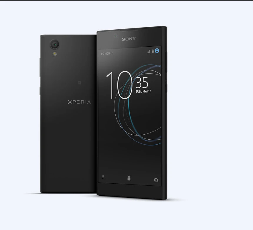 Sony Xperia L1 мобильного телефона 2 GB Оперативная память 16 Гб Встроенная память Android MT6737T Quad-Core 2620 mAh Qnovo Adaptive Charging 5," HD 720 p 4G мобильный телефон - Цвет: Черный