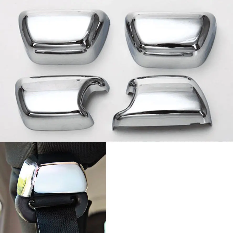 Us 30 07 8 Off For Jeep Wrangler Car Rear Seat Safety Belt Loop Cover Cap Trim Automobile 4pcs Abs Interior Styling Decor Stickers 2008 2016 In