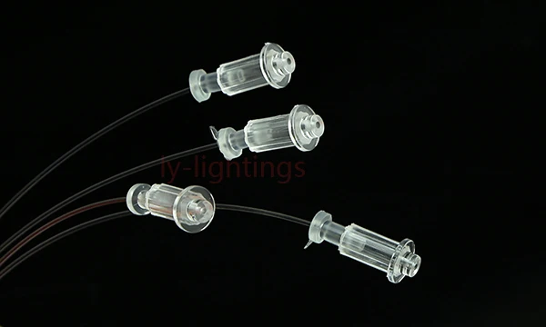 For optic fiber light optical fiber light plastic end caps/ tailpiece x150 type3 