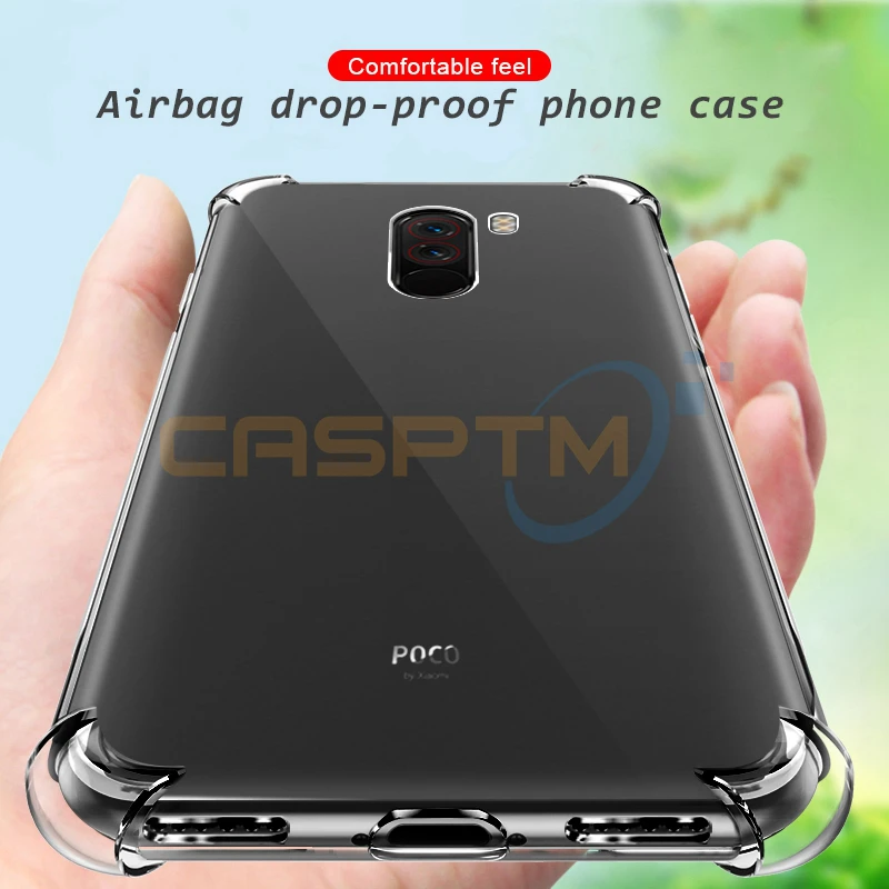

CASPTM For Xiaomi Redmi 5 Plus Note 6 Pro 6A Phone Case For Xiaomi Mi A2 8 Lite SE A1 Pocophone F1 Soft TPU Anti-fall Back Cover