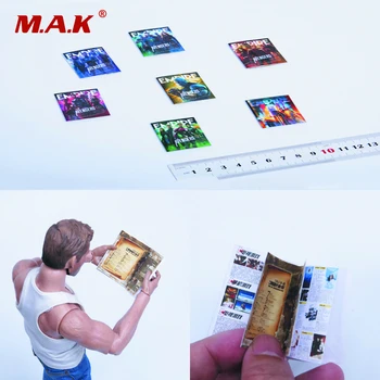 

1/6 Scale Scene Accessories Magazine Book Comic Revenge Alliance Fit 12" Action Figure Doll Models Each Set Contain 7 Books