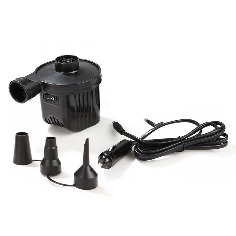 Input AC 220V Car Electric Air Pump for Camping Airbed Boat Toy Inflator Inflate Deflate Toys Air Bed Compression Bag Mattress