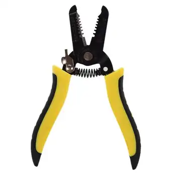 

COFA Yellow Black Plastic Handle Wire Stripper Cutter Crimper
