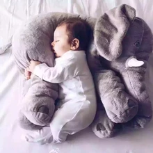 1pc 60cm Fashion Baby Animal Elephant Style Doll Stuffed Elephant Plush Pillow Kids Toy Children Room Bed Sleeping Pillow