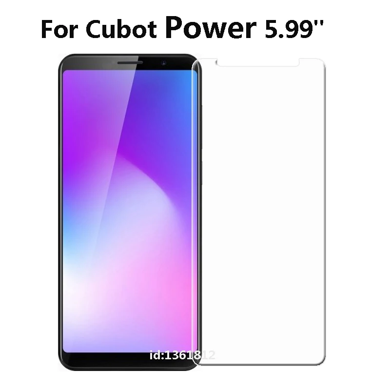 

Cubot Power Tempered Glass 9H High Quality Protective Film Screen Protector Phone Cover For Cubot Power 5.99 inch