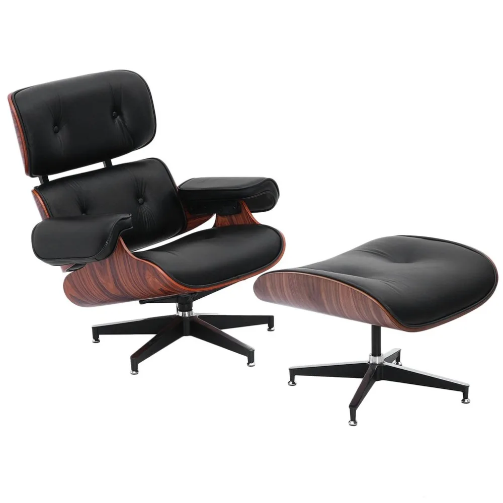 

(Ship From UK)Ergonomic Reclining Chair With Armrest Comfortable Home Office Chair Fashionable Recliner Durable Home Furniture