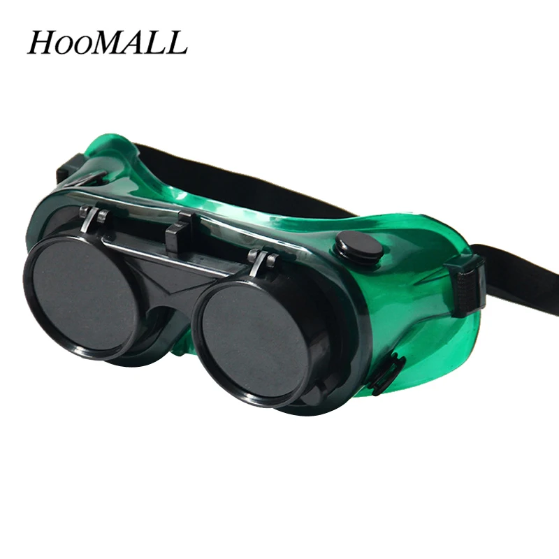 Hoomall New Dark Green Welding Goggles Safety Protective Goggle Tool