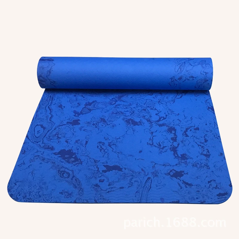 176cm*61cm*6mm TPE Foam Yoga Mat Dampproof Sleeping Soft Comfortable