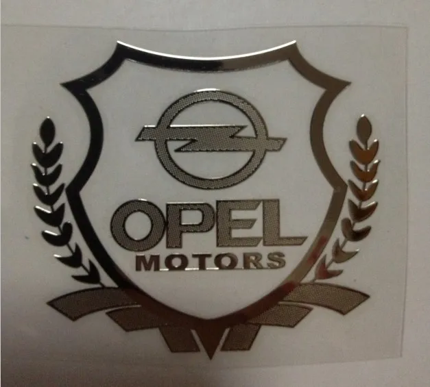 

car styling case for Opel astra opel astra h astra g insignia mokka metal Badge sticker metallic copper emblem car accessories