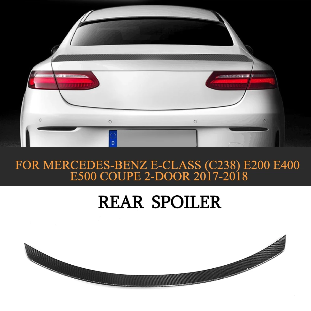 Спойлер для автомобиля C238 карбоновое волокно заднее крыло спойлер Mercedes Benz купе 2D