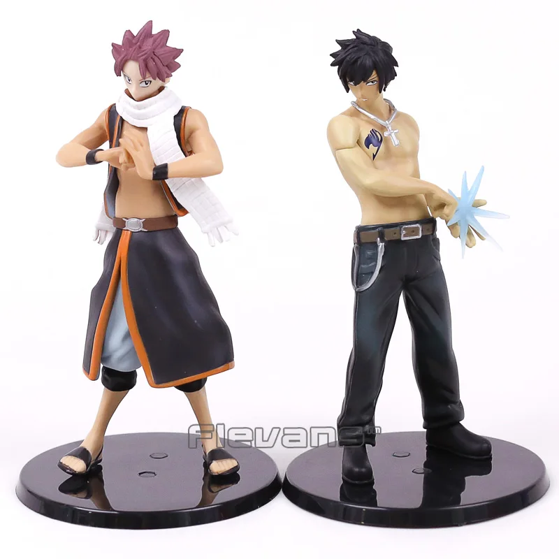 

Fairy Tail Natsu Dragnir & Grey Fullbuster PVC Figures Collectible Model Toys with Retail Box 15cm 2pcs/set