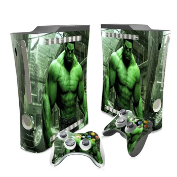 

Cool the HULK skin sticker Decal Skin Sticker For Xbox 360 + 2 New Controller Skins