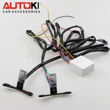 2 шт. стайлинга автомобилей светодиодный разноцветный RGB дьявол глаза демон глаз самозащиты для фар объектив проектора модернизации