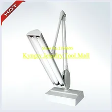 Драгоценные камни лампа 2 трубки Goldsmith инструменты люминесцентная лампа лупа объектив размер " лампа для Goldsmith хорошее качество