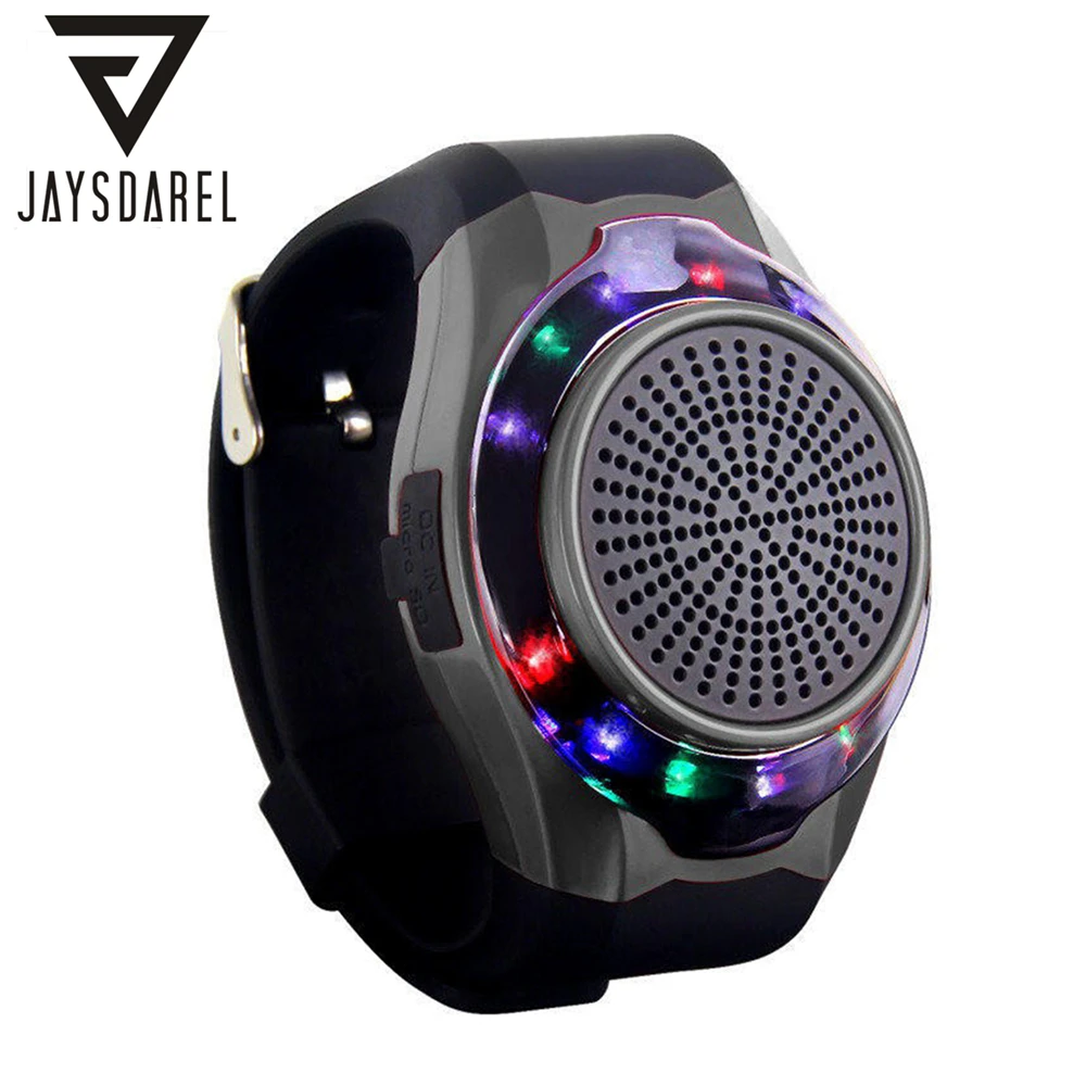 

JAYSDAREL U3 Wireless Bluetooth Handsfree Speaker TF Card FM Radio Music Smart Watch for iOS Android
