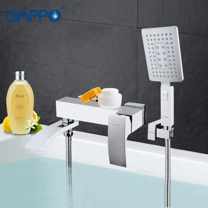 GAPPO Bathtub Faucet bathroom faucet bathroom taps wall mount Brass bathtub mixer bath mixer sink faucet waterfall faucetGA32078