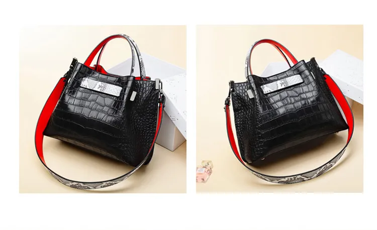 Женские сумки, Аутентичные женские сумки с крокодиловым узором, кожаные женские сумки, большие сумки, женская сумка, сумки известного бренда, роскошные высококачественные