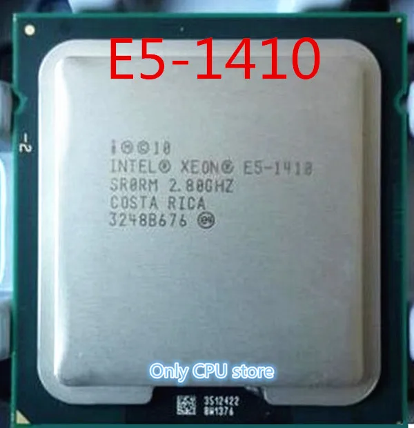 Четырехъядерный процессор Intel с процессором LGA1356 и частотой 2 8 ГГц рассеянными