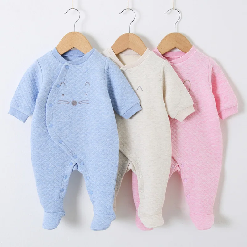 Детский комбинезон весенний зимний комплект одежды для маленьких мальчиков Одежда для девочек одежда для малышей с длинными рукавами комбинезон для новорожденных комбинезоны для малышей