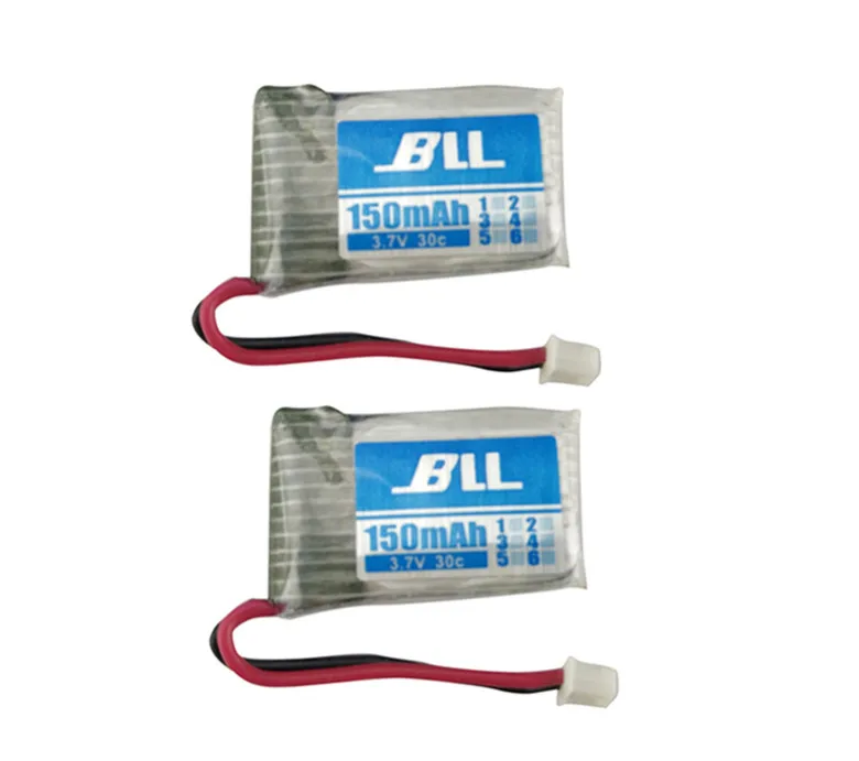 2 шт. H20 3 7 V 150mAh 30C Lipo батарея RC Hexacopter часть H20-04 | Игрушки и хобби
