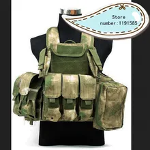 Тактический Молл боевое обмундирование CIRAS сверхмощный Броня нейлоновый жилет FG Camo
