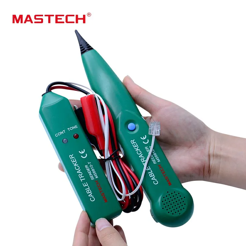 Прибор для проверки телефонных кабелей тестер MASTECH MS6812 оптовая продажа|tracker