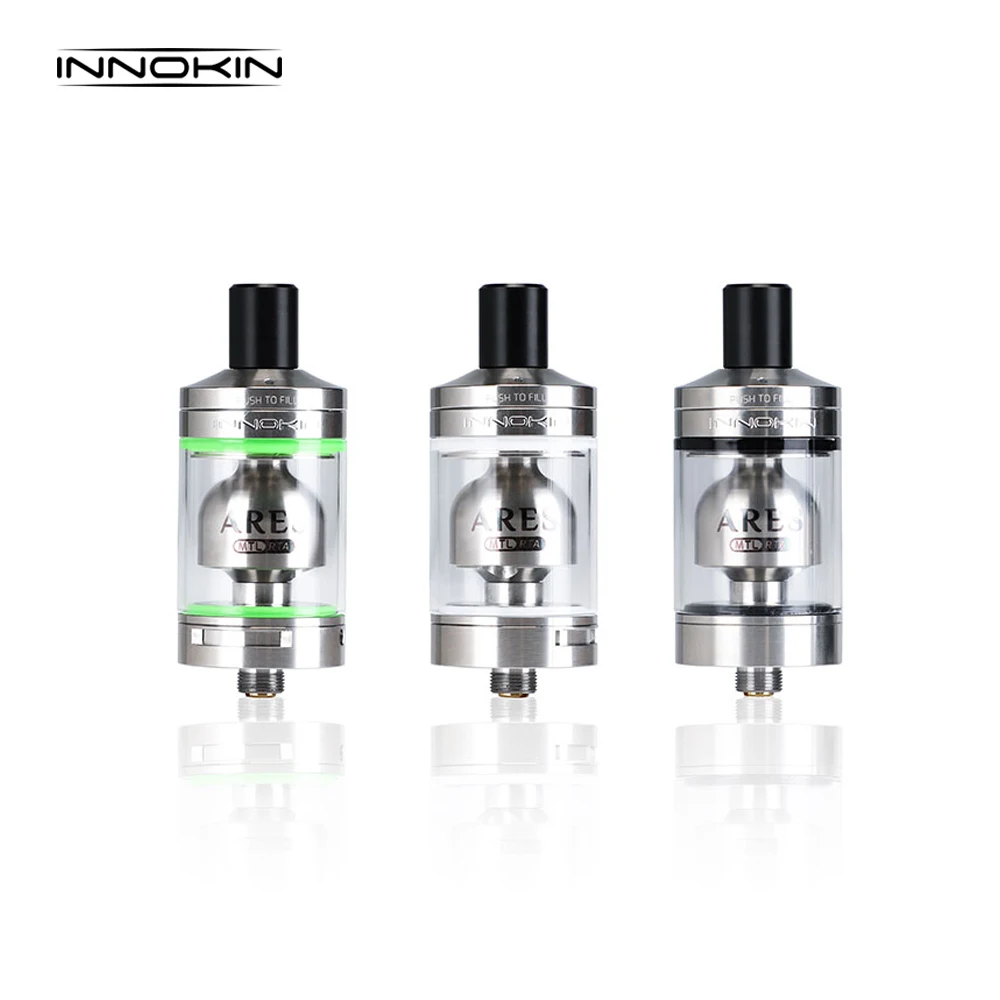 100% оригинал Innokin Ares Mtl RTA атомайзер 4 мл емкость бака 24 мм Диаметр регулируемый