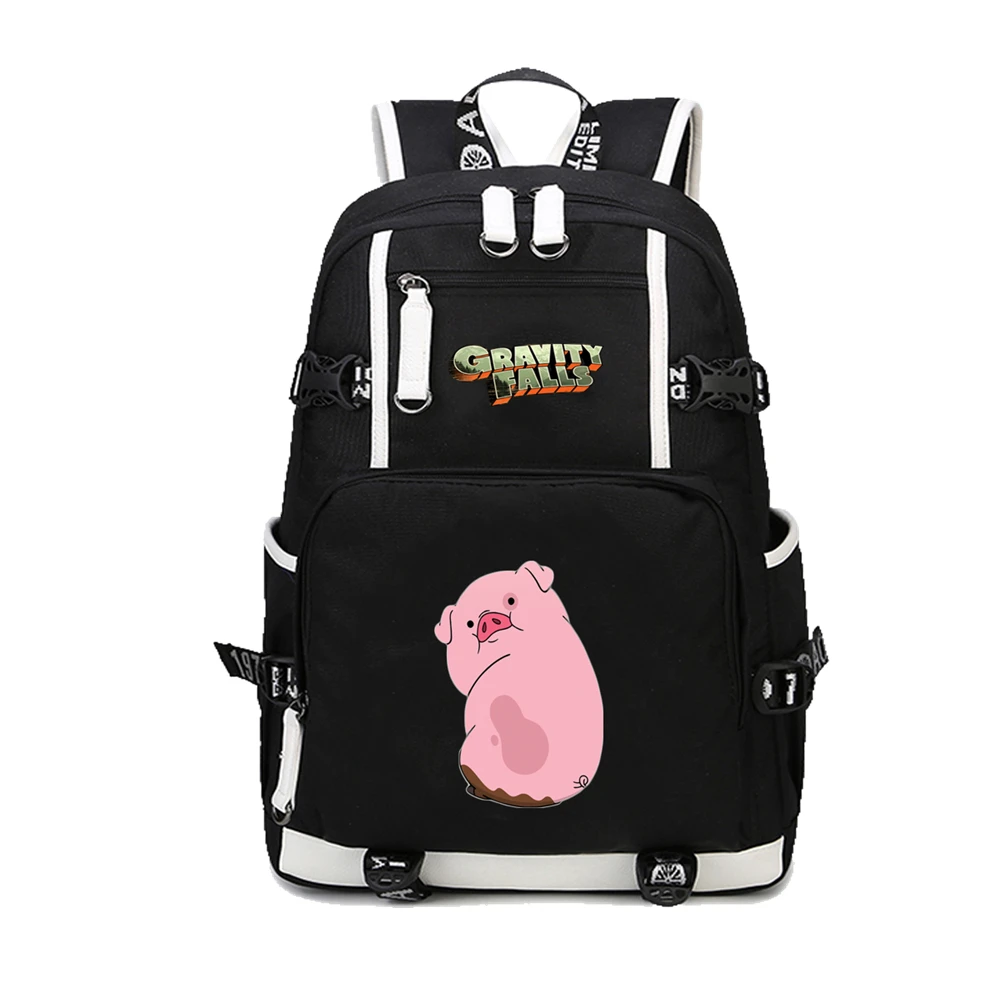 

anime Gravity Falls Backpack Waddles pig cosplay backpack men women Travel Bag Casual Teenagers Rucksack Student book Rucksack