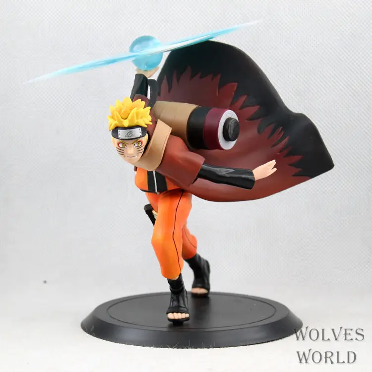 Аниме Наруто 16 см Uzumaki Naruto Rasengan ПВХ Фигурки Brinquedos Коллекция Модель Рождественский
