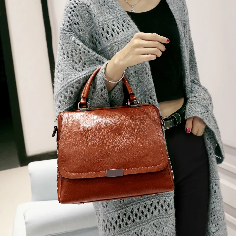 couro genuíno bolsas femininas marcas famosas designer