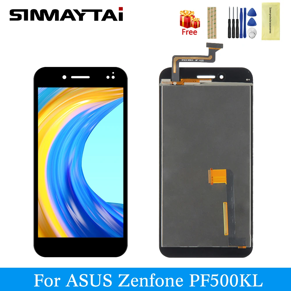 

For ASUS PadFone S PF500KL LCD Touch Screen Digitizer Assembly 5.0'' For ASUS PF500KL Display PF500 PF-500KL T00n Screen