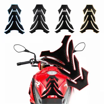 

YOSOLO 3D Fishbone Sticker Motorcycle Stickers Tank Pad Protector