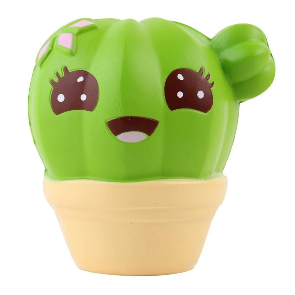 MUQGEW Крем С КАКТУСОМ ароматизированный Сжимаемый Poopsie slime surprise Squeeze Strap детская