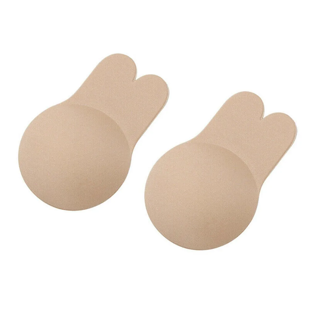 2pcs Bikini Breast Pads Swimwear Women Bra Self Adhesive Silicone Lift Up Tape Lifting Chest Sticker Swimsuit Nipple Cover Pads