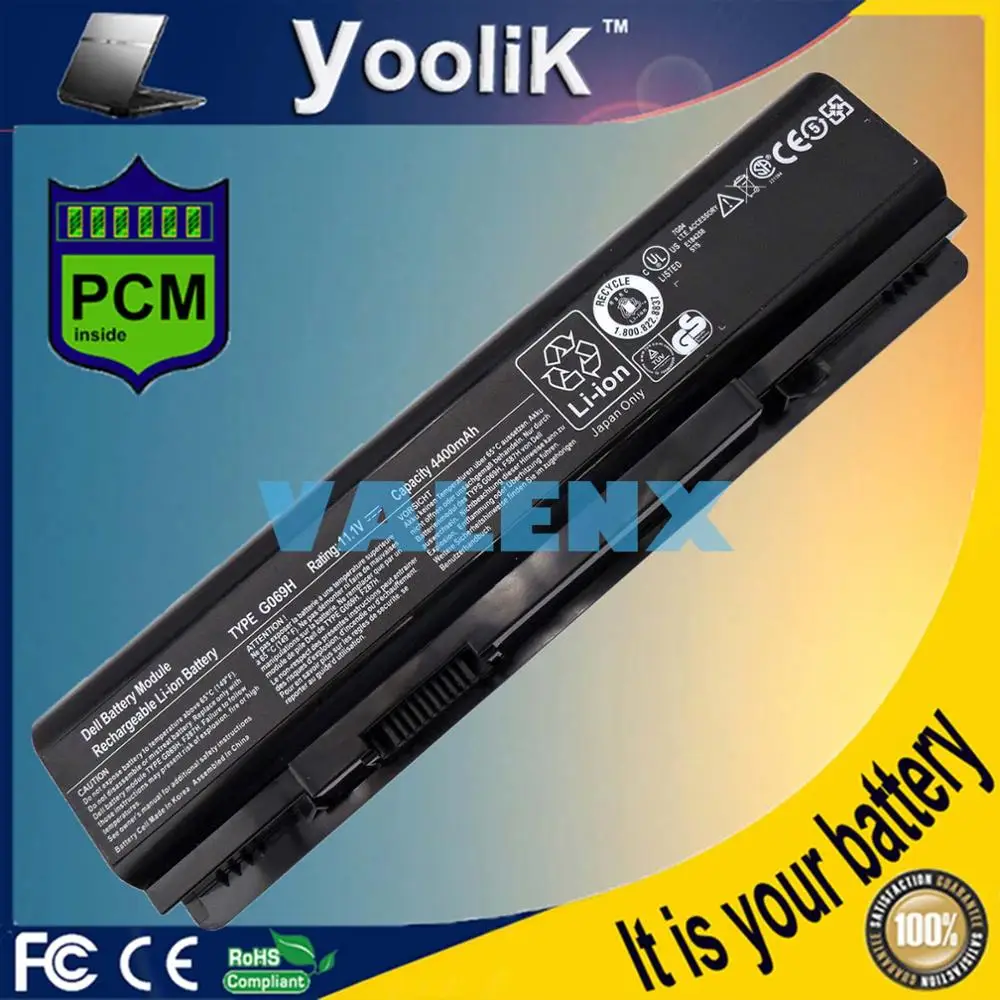 Новый 6-ячейный Аккумулятор для ноутбука Dell Vostro A840 A860 A860N 1014 1015 1014n 1088 серии F287H G069H