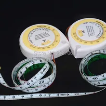 BMI рулетка серьги в форме капли воды, точный здоровья калькулятор индекса массы тела BMI лента для измерения тела, 14 шт./лот