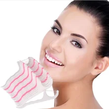 100 шт. для ухода за межзубным пространством палочка для чистки зубов зубочистки зубная нить для поддержания гигиены зубов чистой зубочистки F008-1