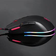 USB Wired Optical Mouse RGB LED Light 12000DPI PC Laptop Computer Gaming Mice XXM8