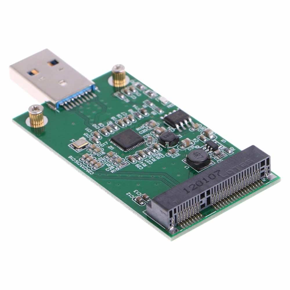 

USB 3.0 to Mini PCIE mSATA SSD mSATA to USB 3.0 SSD don't need USB cable NEW