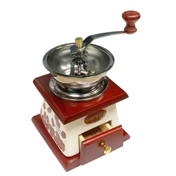 

Ceramics fashion coffee grinder with design beads cafe