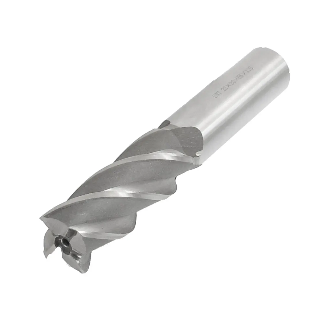 

UXCELL Straight Shank Hss Al Machining End Milling Cutter Tool 22Mm X 20Mm