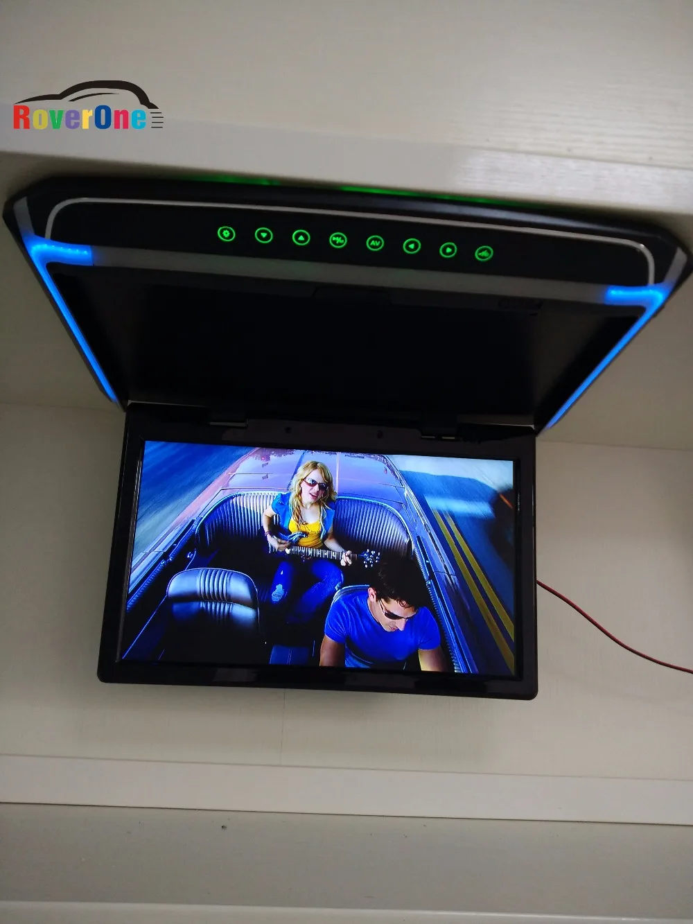 RoverOne 10.2 inches 12V LED Digital Screen 1024*600 Overhead Monitor