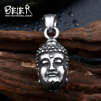 

Stainless Man's High Quality China Style Man Titanium Steel Gothic Punk Skeleton Head Pendant For Boy BP8-211