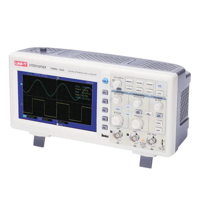 Special Price UNI-T UTD2102CEX Digital Storage Oscilloscope 100MHz Digital Oscilloscope With 7 inch widescreen LCD display Special Price UNI-T UTD2102CEX Digital Storage Oscilloscope 100MHz Digital Oscilloscope With 7 inch widescreen LCD display