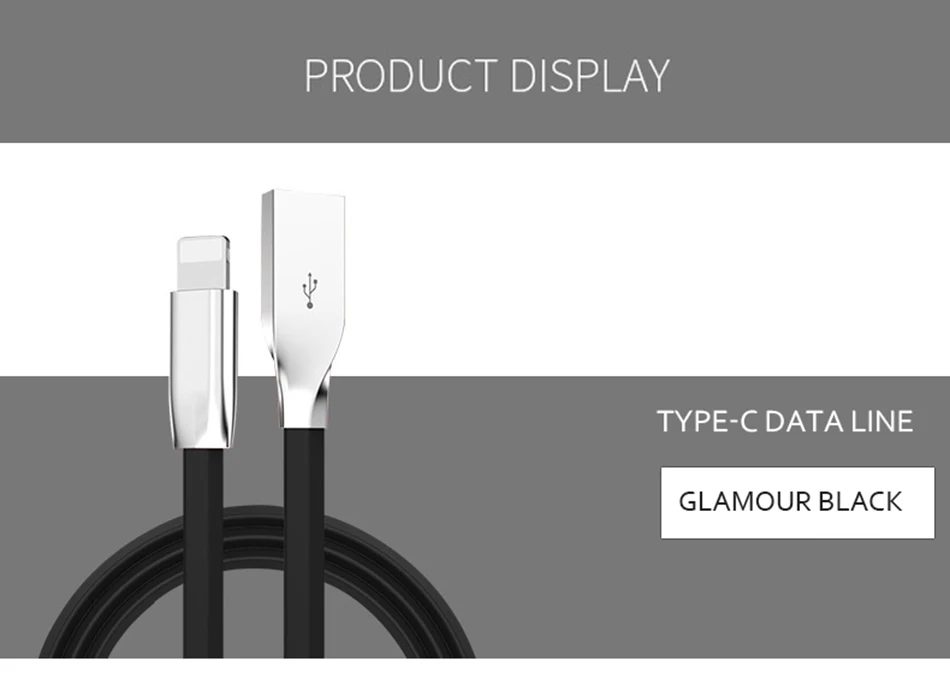 NOHON TPE Portable Fast Charge Cable For iPhone X 7 8 Plus 10 For iPad Mini IOS 9 10 11 Phone Lighting Quick Charging Cables 1M (10)
